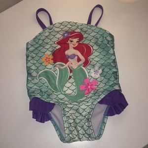 Disney’s Little Mermaid Swimsuit 3-6months